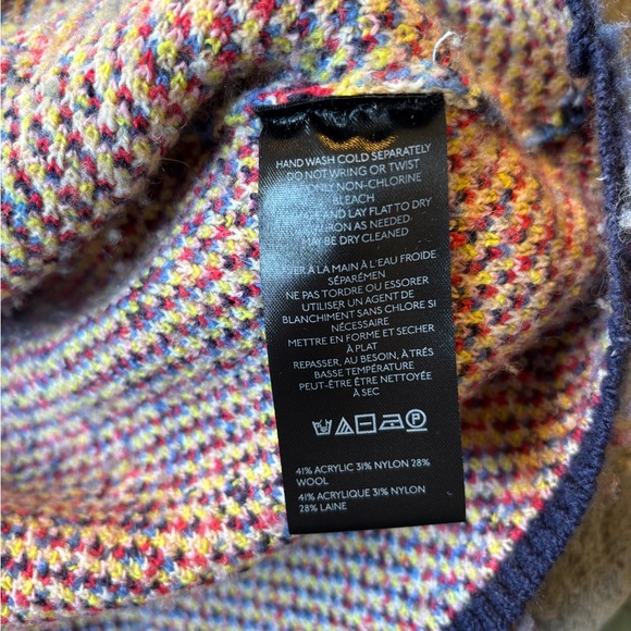 Anthropologie Colorful Hooded Sweater - Picture 6 of 9